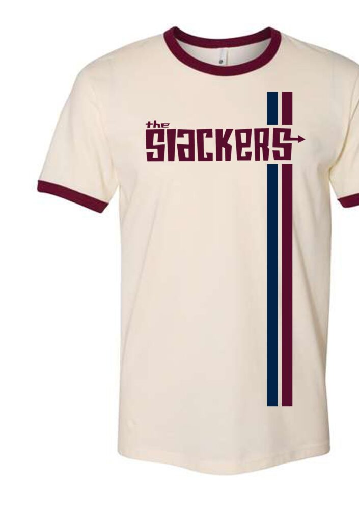  Slackers New 2023 Tshirt Design! Unisex sizes 