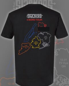 5 Boro Tour Tshirt (only a few left!)